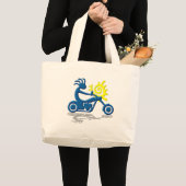 Grand Tote Bag Couperet de Kokopelli (Devant (produit))