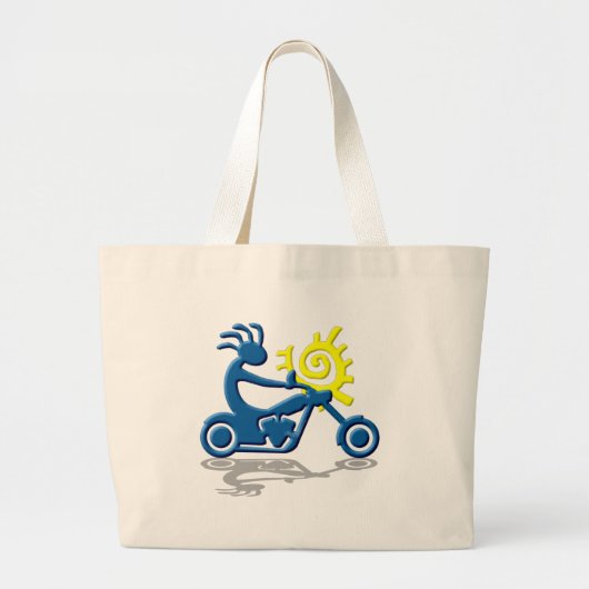 Grand Tote Bag Couperet de Kokopelli (Devant)