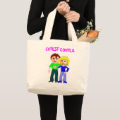 GRAND TOTE BAG COUPLE CUTEST (Devant (produit))