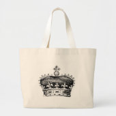 Grand Tote Bag Couronne (Devant)