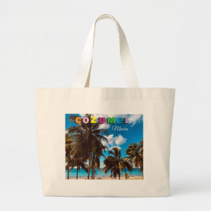 Grand Tote Bag Cozumel Mexique Souvenir