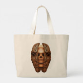 Grand Tote Bag Crâne intérieur : dévoiler la complexité intérieur (Dos)