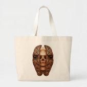 Grand Tote Bag Crâne intérieur : dévoiler la complexité intérieur (Devant)