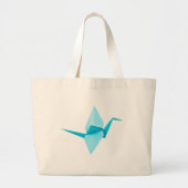 Grand Tote Bag Crane Origami (Devant)