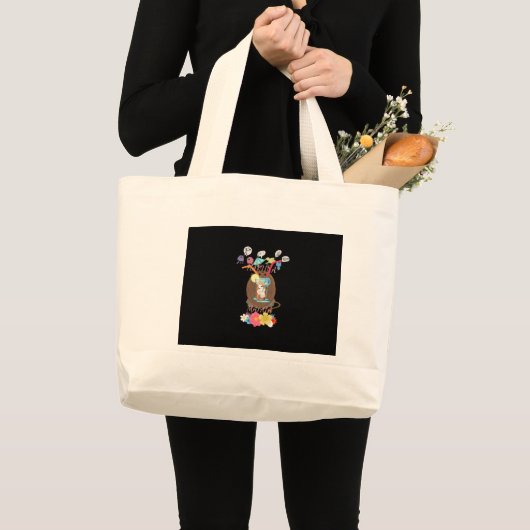 Grand Tote Bag Créez vos propres idées de fête d'été Plage (Devant (produit))