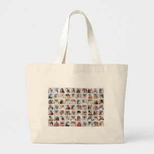 Grand Tote Bag Créez votre propre collection photo personnalisée 