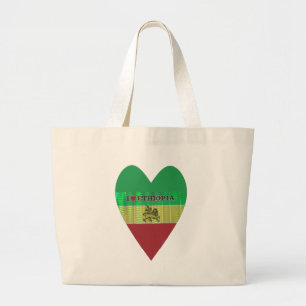 Grand Tote Bag Créez votre propre J'aime Belle Ethiopie