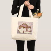 Grand Tote Bag Crème de la creme (Devant (produit))