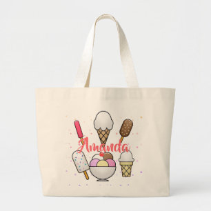 Grand Tote Bag Crème glacée Parlour Dream