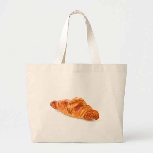 Grand Tote Bag Croissant français (Devant)