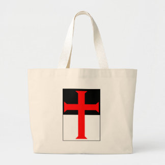 Grand Tote Bag Croix de Templar sur Beausant