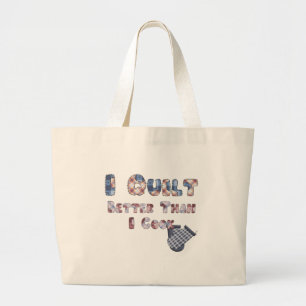 Grand Tote Bag Cuisinier piquant