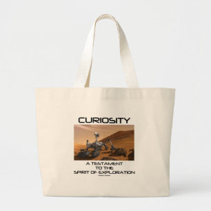 Grand Tote Bag Curiosité un testament à l'esprit de l'explorati