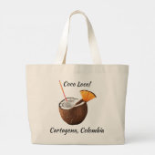 Grand Tote Bag Custom Location Coco Loco (Dos)