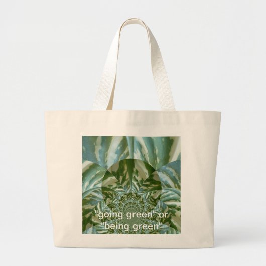Grand Tote Bag Customizable Bag: Your Step Towards Going Green! (Devant)