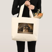 Grand Tote Bag Cutie Cav ! (Devant (produit))