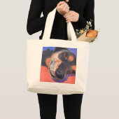 Grand Tote Bag Dachshund (Devant (produit))