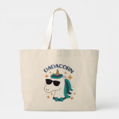 Grand Tote Bag Dadacorn Avec Lunettes De Soleil (Dos)