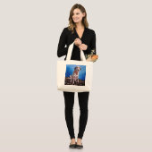Grand Tote Bag Dalmate sur le coussin tacheté 2011 (Devant (modèle))