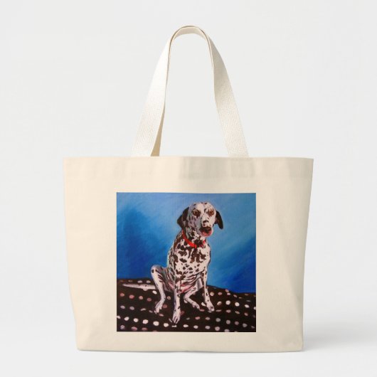 Grand Tote Bag Dalmate sur le coussin tacheté 2011 (Devant)