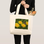 Grand Tote Bag Dandelions (Devant (produit))