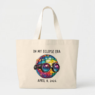 Grand Tote Bag Dans mon ère d'éclipse solaire 2024