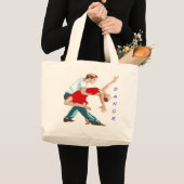 GRAND TOTE BAG DANSE (Devant (produit))