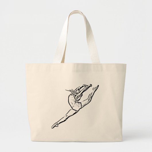 Grand Tote Bag Danse 3 (Devant)