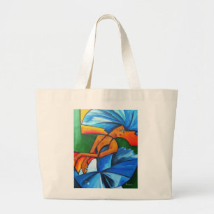 Grand Tote Bag Danse dans le bleu 2008