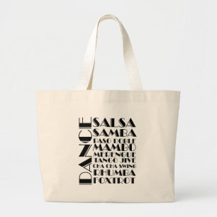 Grand Tote Bag danse de salon
