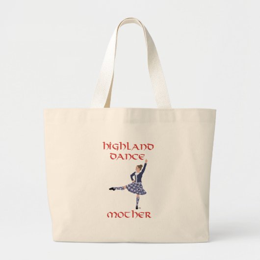 Grand Tote Bag Danse HIGHLAND MÈRE (Devant)