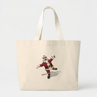 Grand Tote Bag Danseur de ballet Santa Claus