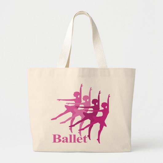 Grand Tote Bag Danseurs classiques (Devant)
