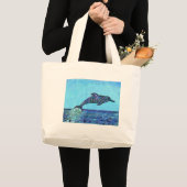 Grand Tote Bag Dauphin (Devant (produit))