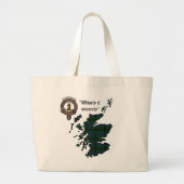 Grand Tote Bag Davidson Clan Badge Jumbo Fourre-tout (Devant)