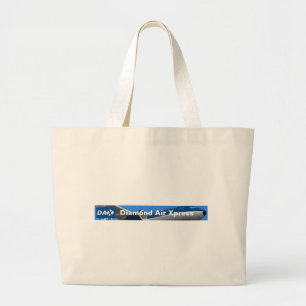Grand Tote Bag DAX - air Xpress "sac de diamant de vol "
