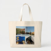 Grand Tote Bag DE Stuttgart - Rivière Neckar - Schlossplatz - (Devant)