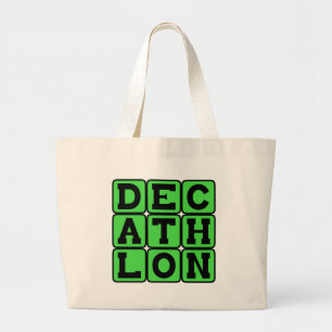 Grand Tote Bag Décathlon, Sports sur piste