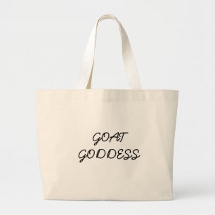 GRAND TOTE BAG DÉESSE DE CHÈVRE