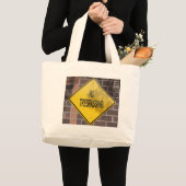 Grand Tote Bag Défense d'entrer (Devant (produit))