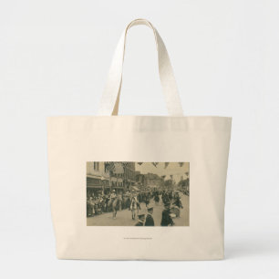 Grand Tote Bag Défilé de jours de frontière de Cheyenne