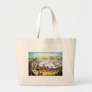 Grand Tote Bag Défilé vintage de cirque