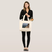 Grand Tote Bag dehors (Devant (modèle))