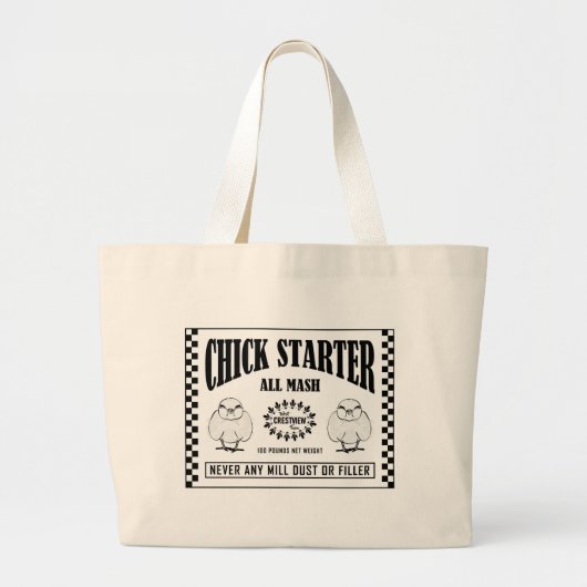 GRAND TOTE BAG DÉMARRAGE (Devant)