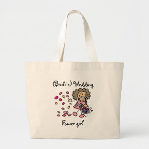 Grand Tote Bag Demoiselle de honneur épousant Fourre-tout
