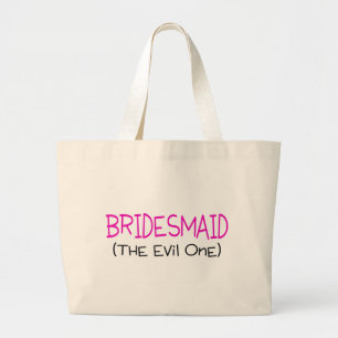 Grand Tote Bag Demoiselle d'honneur la mauvaise