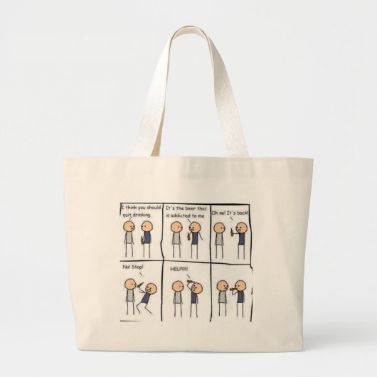 Grand Tote Bag dépendance (Devant)