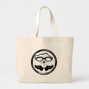 Grand Tote Bag Design artistique cool de triathlon