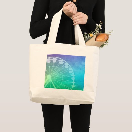 Grand Tote Bag Design du Carnaval (Devant (produit))