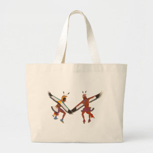 Grand Tote Bag Deux danseurs d'aigle